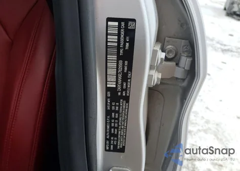 2020 Alfa Romeo Giulia z USA, uszkodzony, nr VIN ZARFANANXL7629569